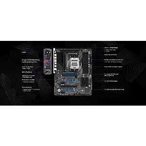 ASRock B650 PG Lightning AMD Ryzen 7000 Series Processors Motherboard $129.99 + Free Shipping