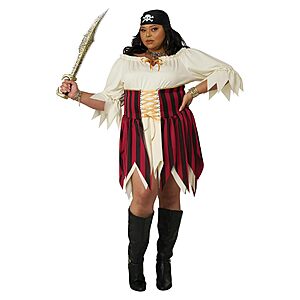 California Costumes Women's Pirate Halloween Costume (1X Plus Size) $22.31 + Free Shipping w/ Prime or on $35