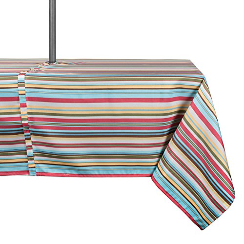 DII Summer Stripe Outdoor Coll...h,60x84" w/Zipper (CAMZ34858