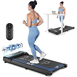 79.99* | THERUN Walking Pad with 40" Longer Belt Under Desk Treadmill 300LBS Weight at Amazon