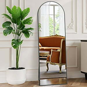 59" x 16" EDX Arched Full Length Floor Mirror (Black) $29.88,56"x15" (Rectangle) $26.99 + Free Shipping w/ Walmart+ or on $35