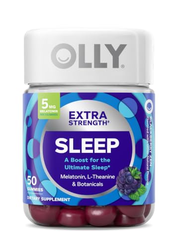 OLLY Extra Strength Sleep Gumm...Flavor,Gluten Free,50 Count