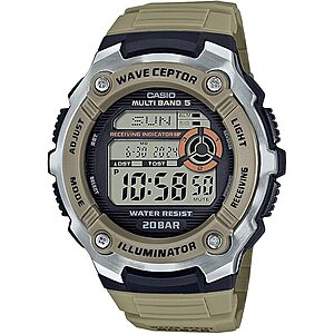Casio Wave Ceptor Illuminator 47.7mm Multi Band Watch $37.50 + Free Shipping