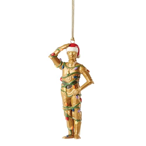 Lenox 894898 Star Wars C-3PO Ornament,Christmas