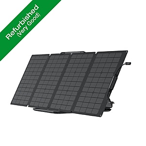 Refurbished:EcoFlow 110W Portable Solar Panel Foldable with Carry Case $99