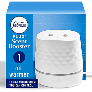 Febreze Plug Scent Booster,Air Freshener,Scented Oil Air Freshener Diffuser,Starter Kit Device + $5 WM Cash $4.97