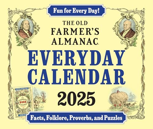 The 2025 Old Farmer's Almanac Everyday Box Calendar