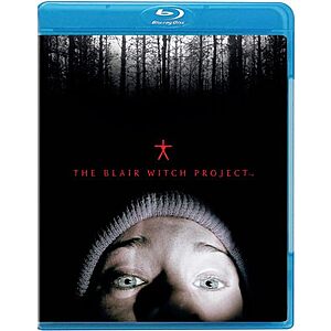 7.49 | The Blair Witch Project (Blu-ray) & More at Amazon