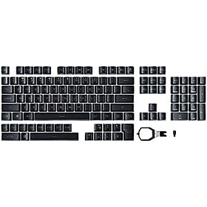 AC] $19.99 | ASUS ROG RX PBT Keycap Set,Premium,Durable PBT Material Keycaps with Shortened Stems and Mid-Height Profiles at Amazon