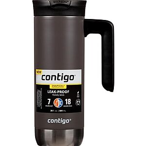 20-Oz Contigo Snapseal Insulated Travel Mug w/ Handle (Sake) $11.99 + Free Shipping w/ Prime or on $35+