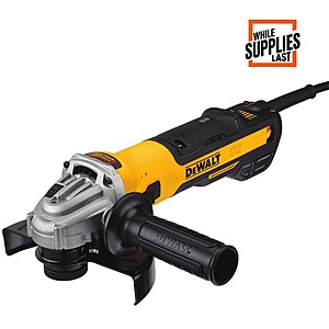 DeWalt 13-Amp Corded 5 in.to 6 in.Brushless Angle Grinder $150.65