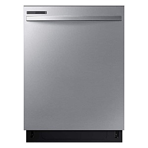 Samsung Hybrid 24 in.Built-In Tall Tub Dishwasher in Fingerprint Resistant Stainless Steel with Adjustable Rack,53 dBA $399.99