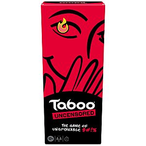 Hasbro Gaming Taboo Uncensored Board Game for Adults $9.80 + Free Shipping w/ Prime or on $35