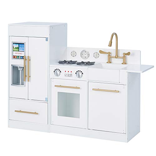 Teamson Kids - Little Chef Kid...- White/Gold (TD-12302WR-AMZ
