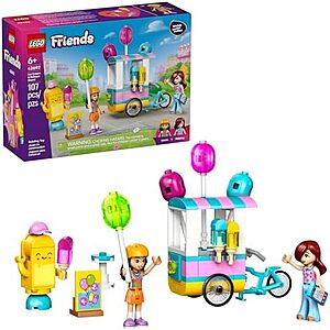 6.99 | 107-Piece LEGO Friends:Park - Ice Cream & Balloon Stand (42692,2026) at Amazon