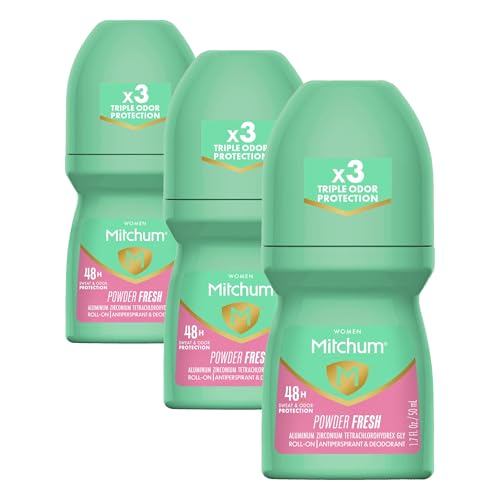 Mitchum Women Antiperspirant D...wder Fresh | 1.7oz | Pack of 3