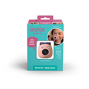 Wm instax pal pink blister $30