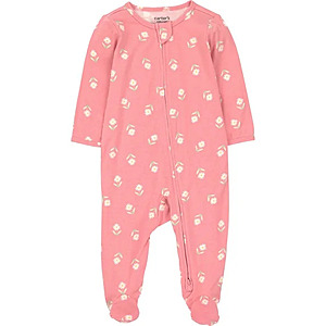 Carter's Child of Mine Baby ComfySoft Sleep N' Play,2-Piece $3.5