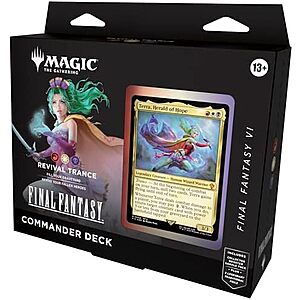 Magic: The Gathering Final Fantasy VI Commander Deck - Revival Trance $32.70