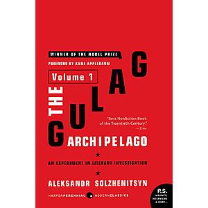 1.99 | The Gulag Archipelago [Volume 1]:An Experiment in Literary Investigation (eBook) by Aleksandr Solzhenitsyn