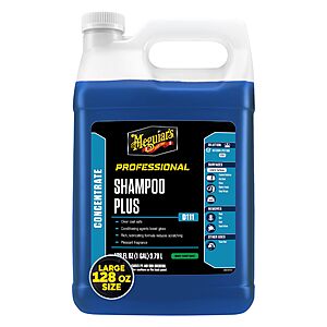 Meguiar's D1111 Shampoo Plus – Car Wash Soap – 1 Gallon (128oz) $21