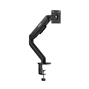 MSI MAG MT101G Gas Spring Single Monitor Stand Arm $30 + Free Shipping w/ Prime or on $35