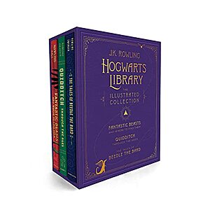 37.99* | Hogwarts Library:The Illustrated Collection (Hardcover) at Amazon