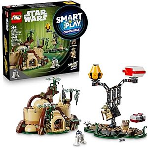 59.99 | 440-Piece LEGO Star Wars:SMART Play - Yoda's Hut and Jedi Training (75422,2026) at Amazon