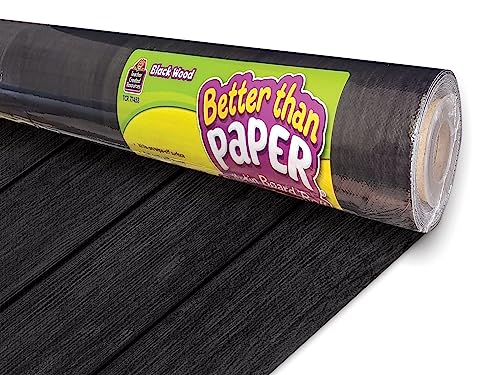 Black Wood Better Than Paper Bulletin Board Roll (Pack of 8
