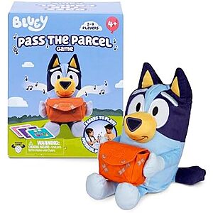 NEW] $5.49 | Bluey Pass the Parcel Musical Game,Soft 8" (20cm) Plush at Amazon
