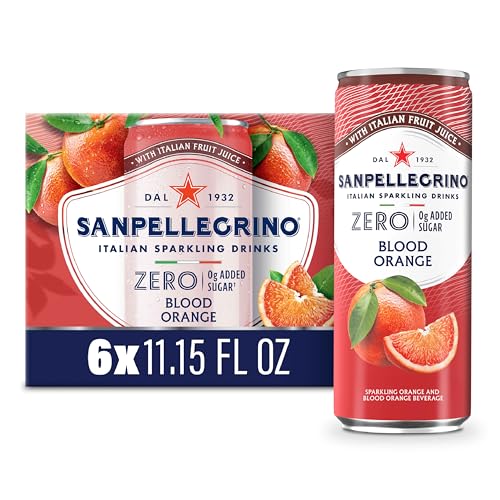 Sanpellegrino Crafted Soda Ita...Orange,0g Added Sugar,6 Pack