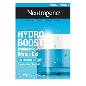 AC] $9* | 1.7-Oz Neutrogena Hydro Boost Face Moisturizer at Amazon