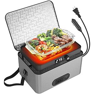 17.99* | 4-in1 Portable Oven Food Warmer (110V-240V,Gray) at Amazon