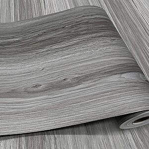 auxua 0.02" Thick Wood Grain Peel & Stick Vinyl Flooring/Covering Roll (Various Colors & Sizes) from $10.75 + Free Shipping w/ Prime or on $35