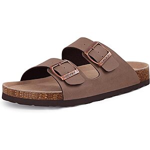 ODOLY Unisex Cork Footbed Slide Sandal,Arch Support Summer Outdoor Sandals $17.99