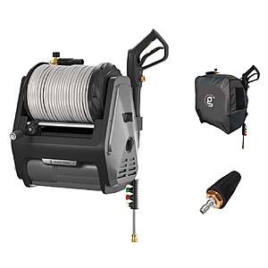 Ends Today 10/11 Giraffe Tools Grandfalls Electric Pressure Washer Pro 3400 PSI with Brushless Induction Motor $399.99 free shipping Costco.com