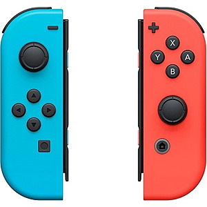 (Open Box) NINTENDO Switch Joy-Con (L/R)-Neon Red/Neon Blue Wireless Controller $40 + Free Shipping