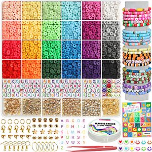6000-Pc YMSDZHL Clay Beads Bracelet Making Kit $6