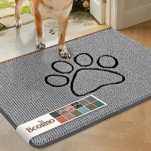 30" x 20" Bcoimo Super Absorbent Indoor Dog Door Mat w// Non-Slip TPR Backing (Various) from $9.47 + Free Shipping w/ Prime or on $35