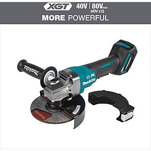 Makita 40V Max XGT Brushless Cordless 6 in.Paddle Switch Angle Grinder,with Electric Brake (Tool Only) $154.5