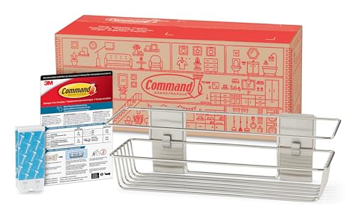 Command Shower Caddy,1 Caddy,4 Large Strips