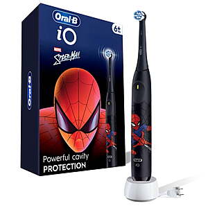 Oral-B iO Kids Limited Rechargeable Electric Powered Toothbrush,Spiderman $27.47