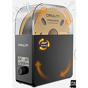 Creality 3D Printer Filament Dryer Box 2.0 $27.70 + free s/h