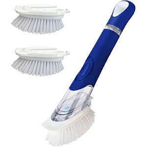 CELOX Dish Brush w/ Built-In Soap Dispenser & 2 Brush Refills $7.30 @ Amazon