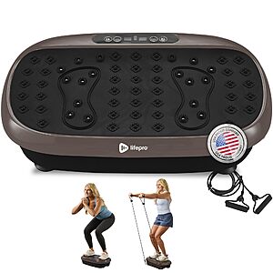 Lifepro Vibration Plate Exercise Machine with Magnetic Acupoints (4 colors) $58.36 + Free Shipping