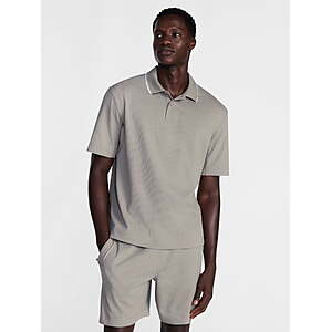 As low as $4.95,Walmart,Avia Men's and Big Men's Seersucker Polo Shirt