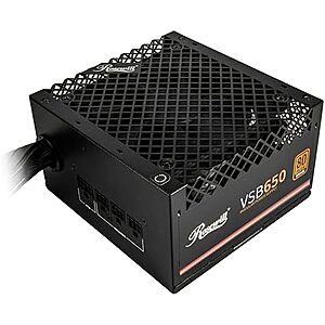 YMMV,AC] $34.97 | Rosewill VSB 650W 80+ Bronze Semi-Modular Power Supply at Amazon