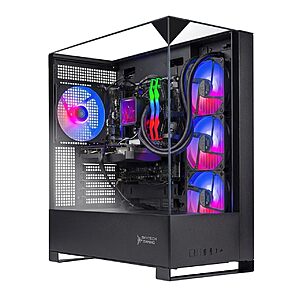 Skytech Gaming Shadow 5 Gaming PC,AMD 7 9700X 3.8GHz,RTX 5060 Ti 16GB VRAM,1TB NVMe SSD,16GB DDR5 RAM 6000 $1499.99 at Amazon