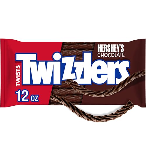 TWIZZLERS Twists,Chocolate Flavor (12-Ounce Bag