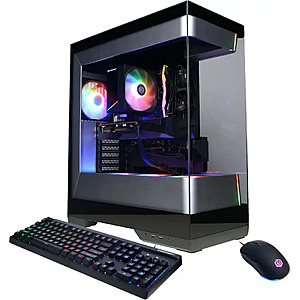 CyberPowerPC - AMD Ryzen 7 8700F - AMD Radeon RX 7700 16GB - 16GB DDR5 - 1TB $829.99